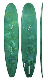 Longboard surfboard by Vernor - custom surfboard design